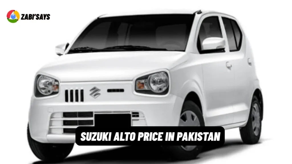 Suzuki Alto Price in Pakistan