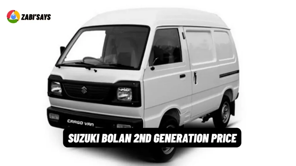 Suzuki Bolan 2nd Generation Price