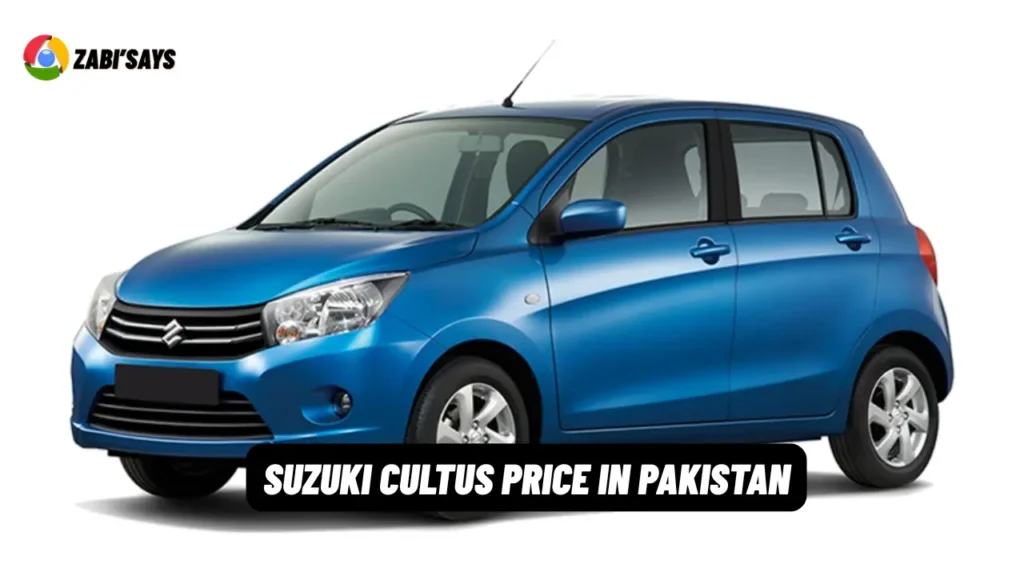 Suzuki Cultus Price in Pakistan