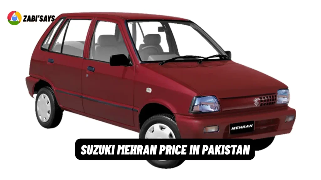 Suzuki Mehran Price in Pakistan