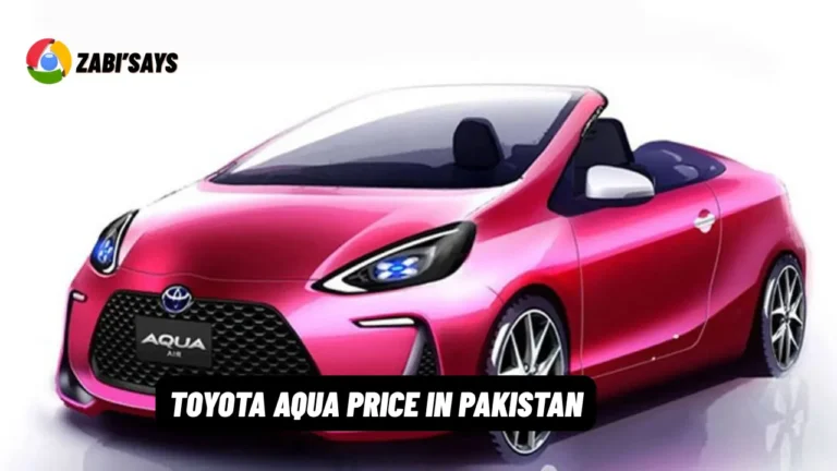 Toyota Aqua Price in pakistan