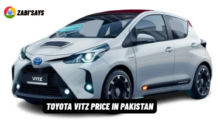 Toyota Vitz Price in pakistan