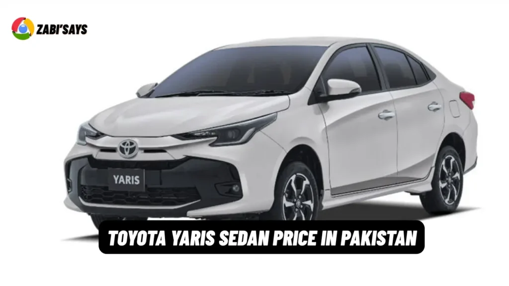 Toyota Yaris Sedan Price in Pakistan